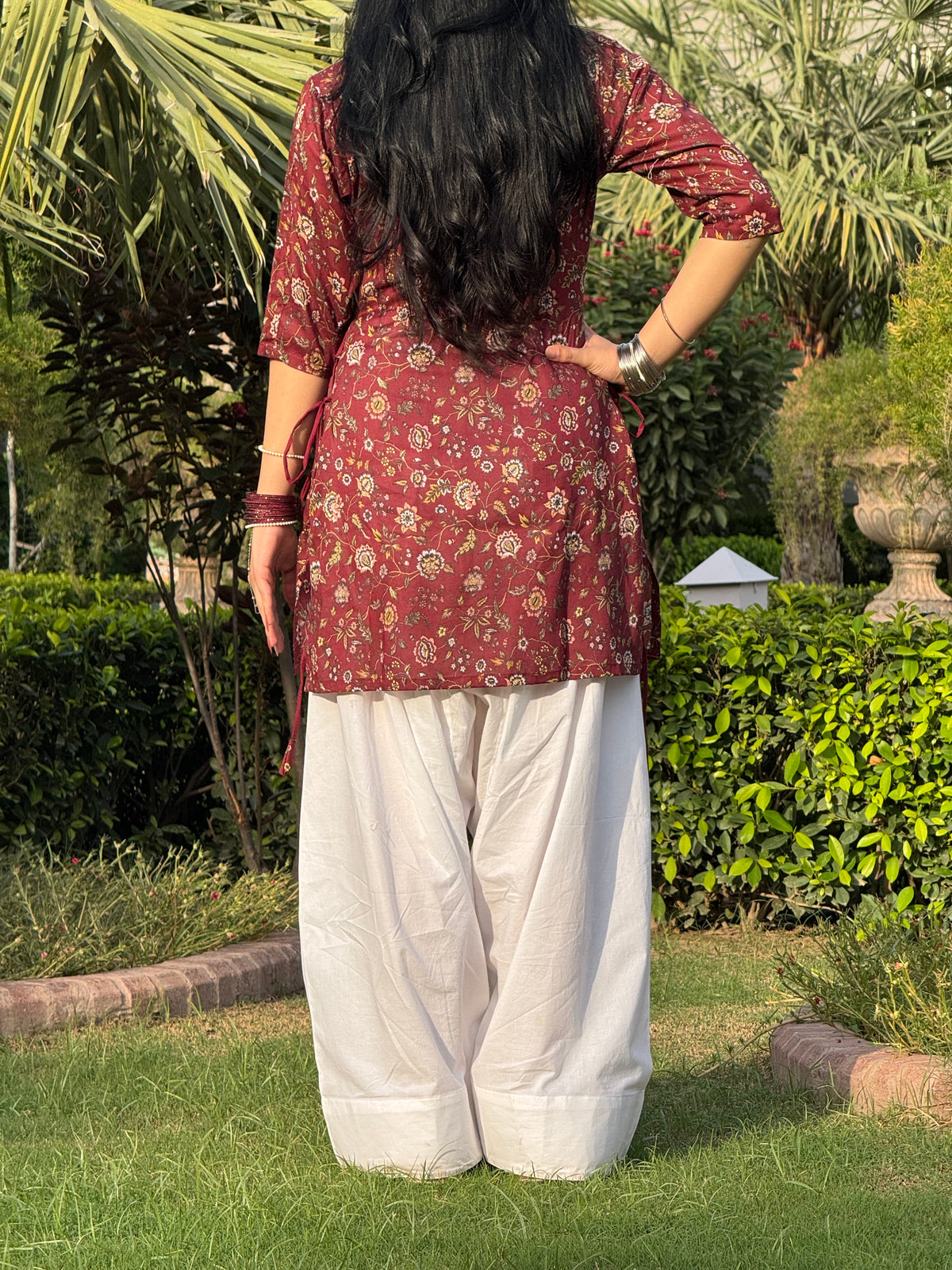 Ruby side corset kurti
