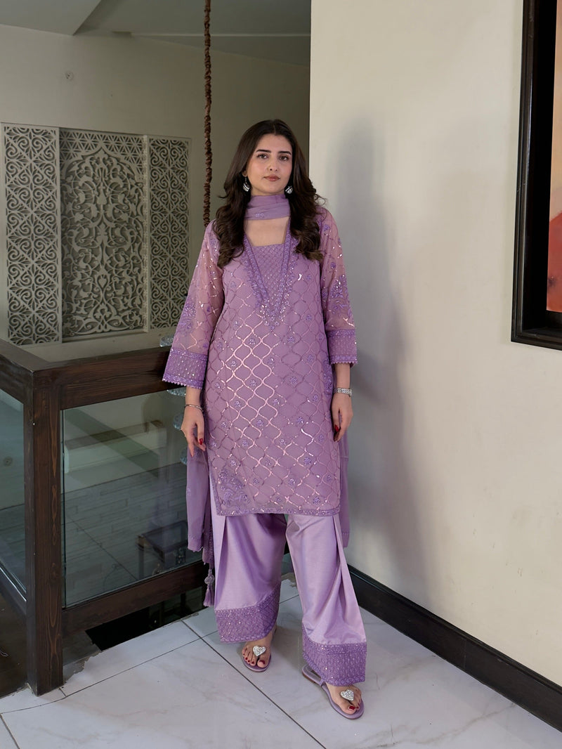 3pcs chiffon (hameeda)